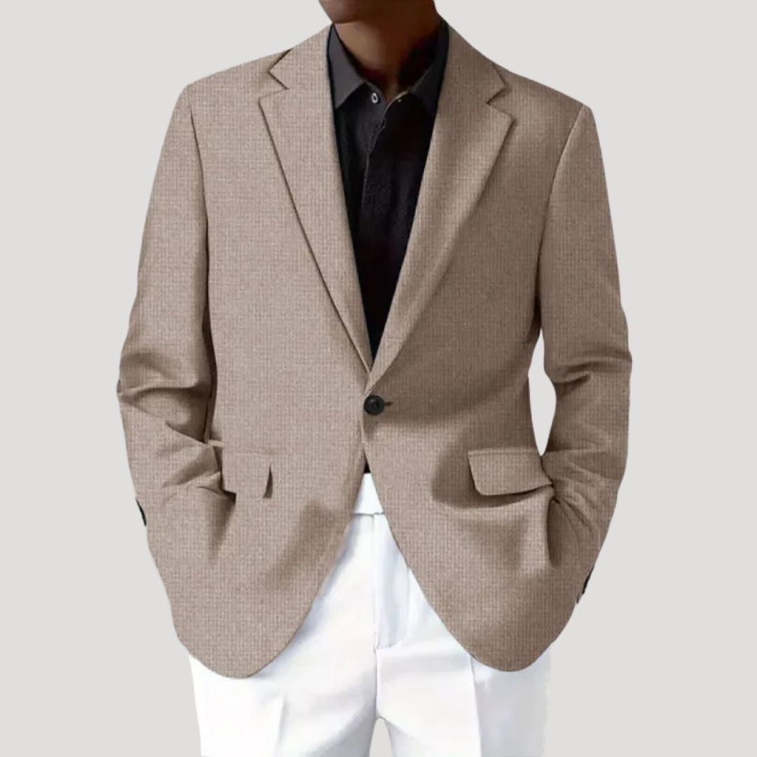 Keen Men's Casual Blazer | Textured Fabric, Tailored Fit 3