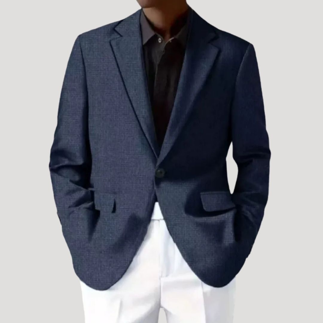 Keen Men's Casual Blazer | Textured Fabric, Tailored Fit 4