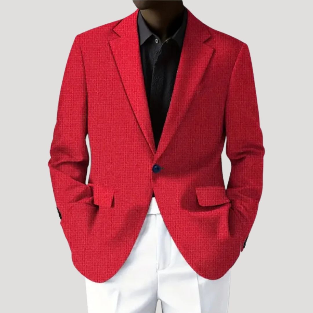 Keen Men's Casual Blazer | Textured Fabric, Tailored Fit 5