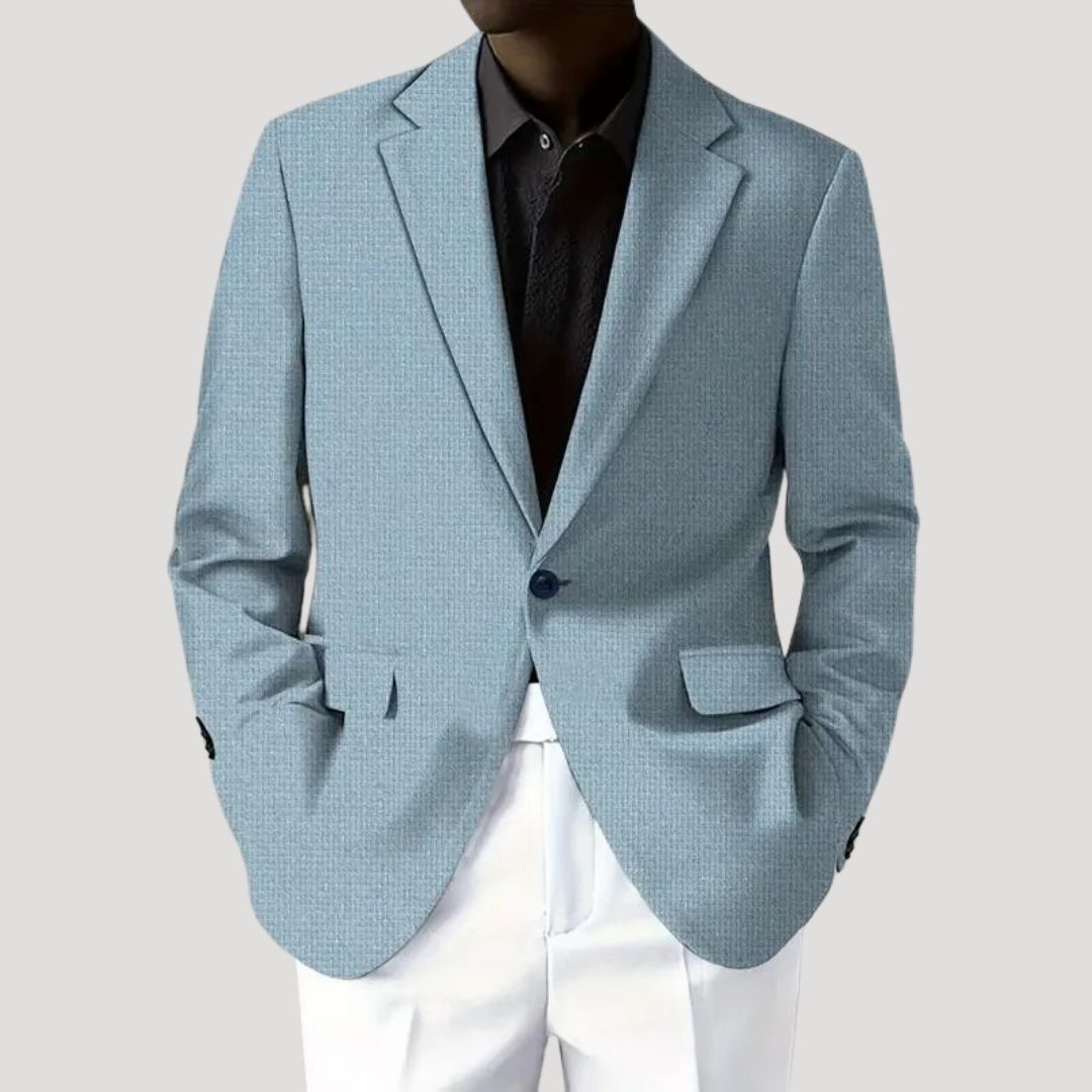 Keen Men's Casual Blazer | Textured Fabric, Tailored Fit 7