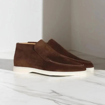 Landon Men's Brown Loafers | Stitched Upper, Comfortable Fit 2