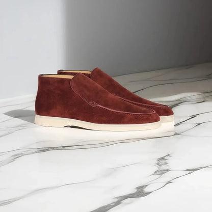 Landon Men's Brown Loafers | Stitched Upper, Comfortable Fit 7
