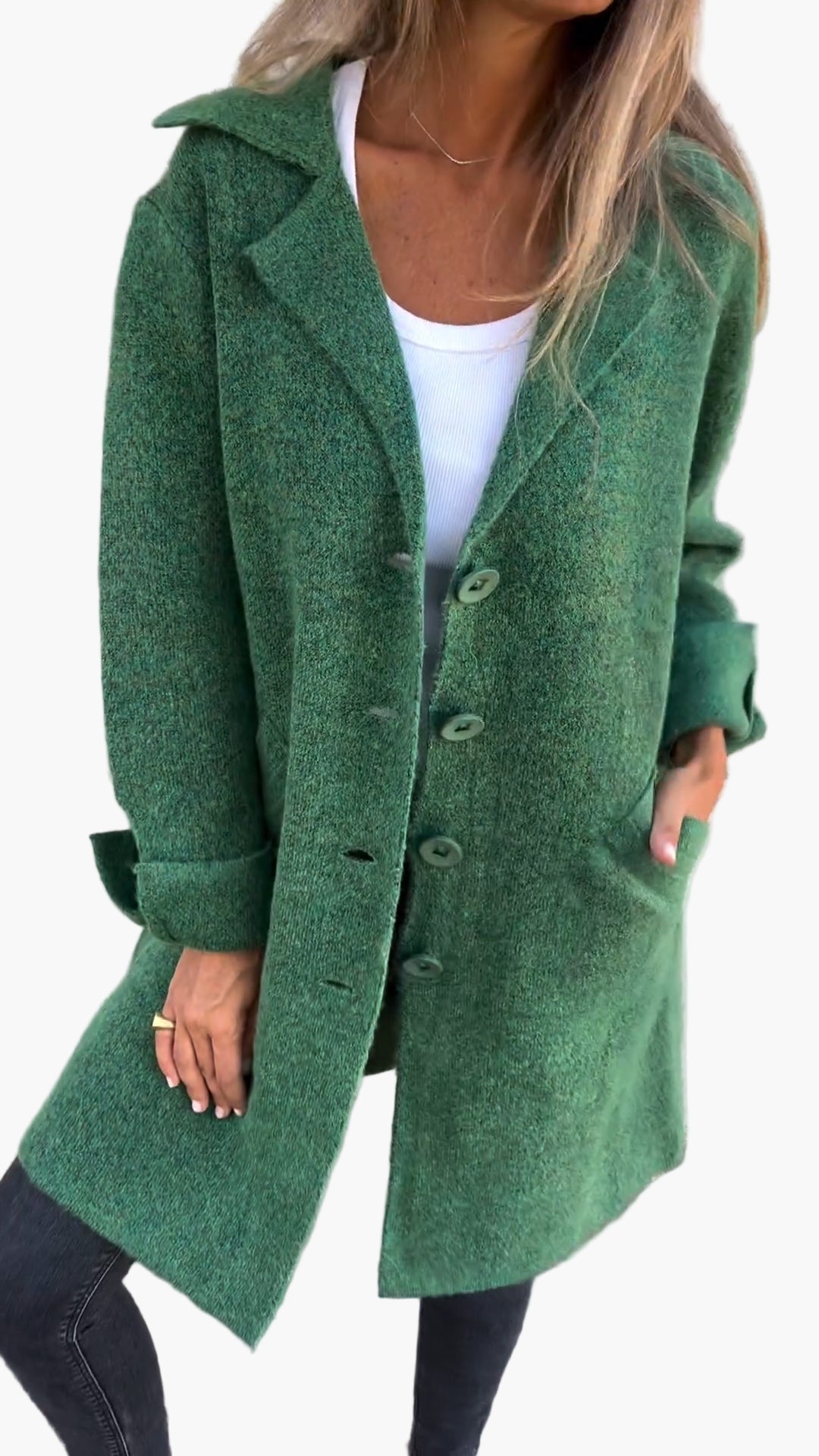 Lara Women's Oversized Trench Coat | Cozy Fabric, Warmth & Style 1