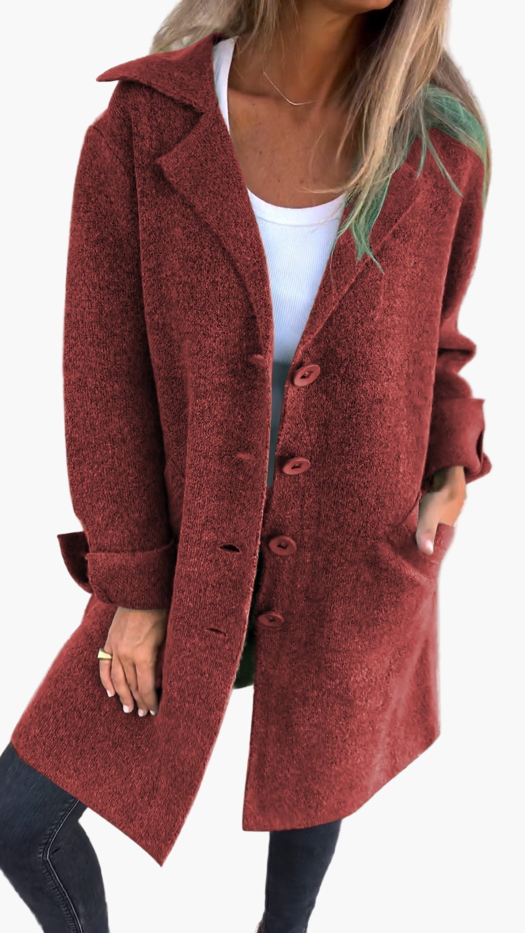 Lara Women's Oversized Trench Coat | Cozy Fabric, Warmth & Style 10