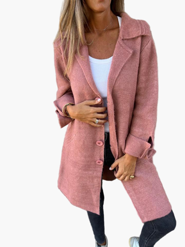Lara Women's Oversized Trench Coat | Cozy Fabric, Warmth & Style 4