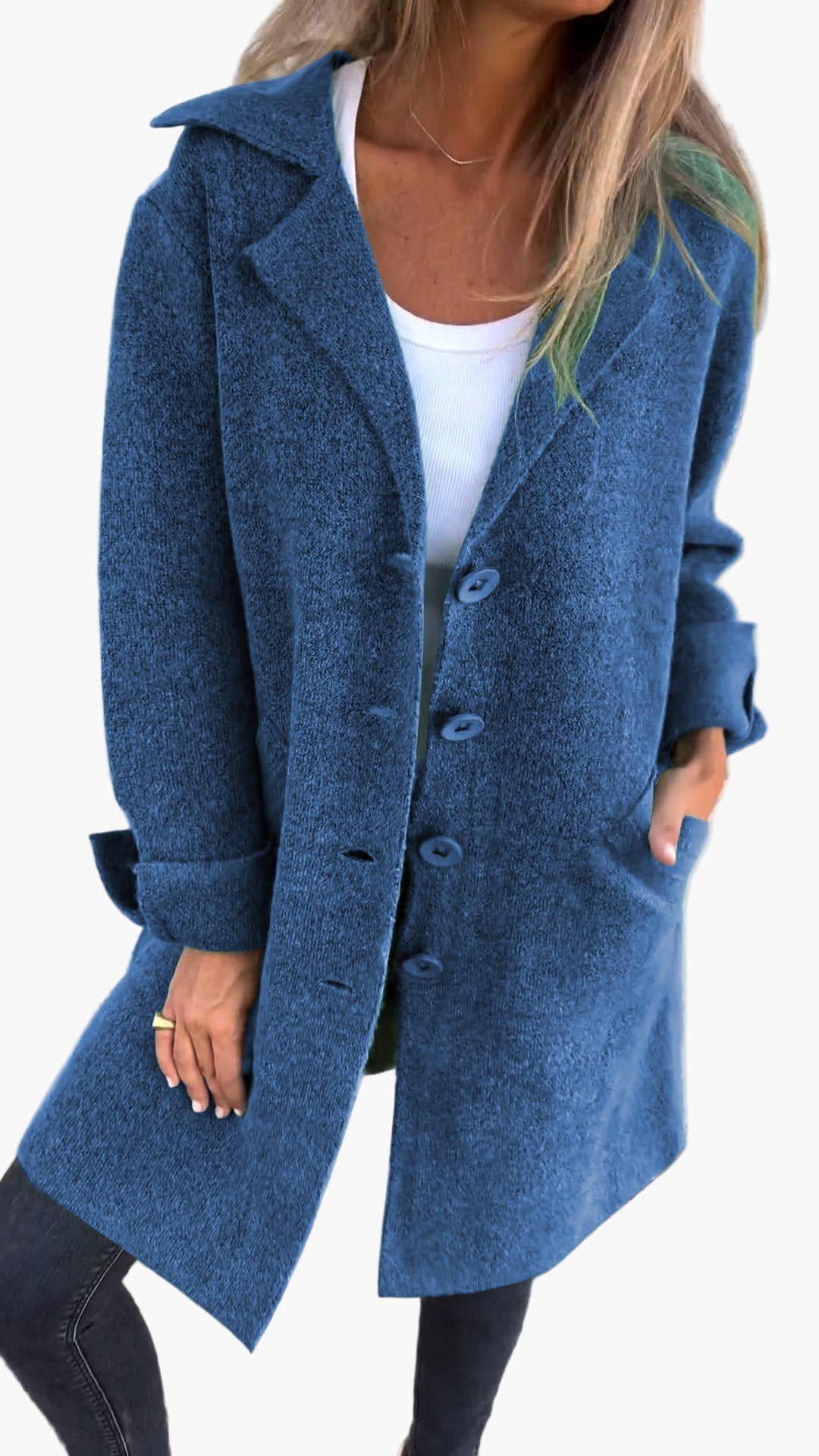 Lara Women's Oversized Trench Coat | Cozy Fabric, Warmth & Style 8