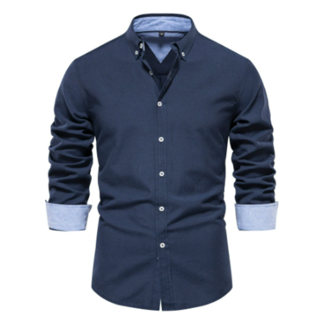 Liam Men's Polo Shirt | Stand-Up Collar, Versatile Style 2