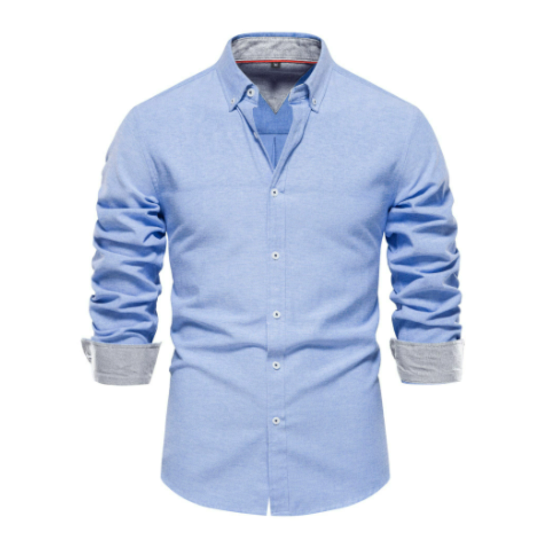 Liam Men's Polo Shirt | Stand-Up Collar, Versatile Style 3