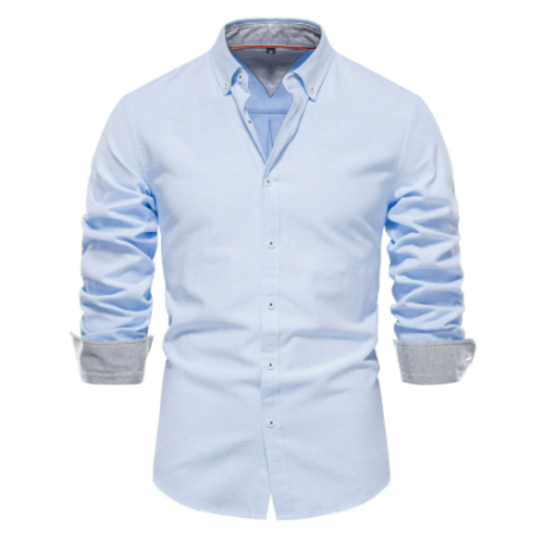Liam Men's Polo Shirt | Stand-Up Collar, Versatile Style 4