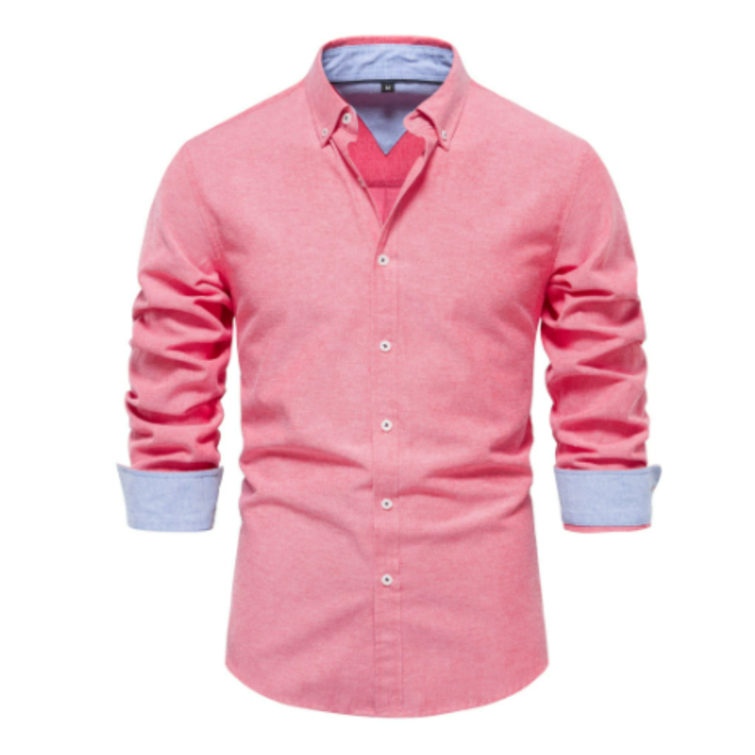 Liam Men's Polo Shirt | Stand-Up Collar, Versatile Style 5
