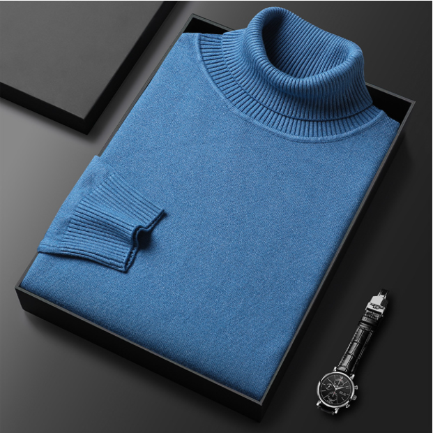 Liam Men's Turtleneck Sweater | Casual Knit for Spring 0