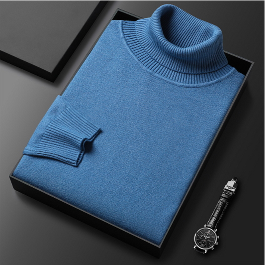 Liam Men's Turtleneck Sweater | Casual Knit for Spring 1