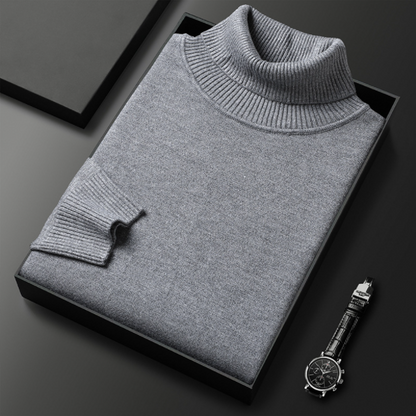 Liam Men's Turtleneck Sweater | Casual Knit for Spring 4