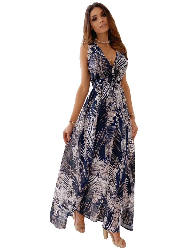Lieve Women's Maxi Dress | Floral Print, Elegant Summer Style 2