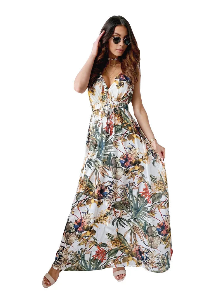 Lieve Women's Maxi Dress | Floral Print, Elegant Summer Style 3