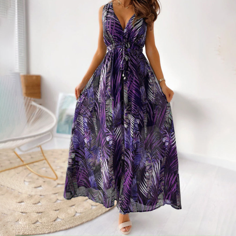 Lieve Women's Maxi Dress | Floral Print, Elegant Summer Style 4