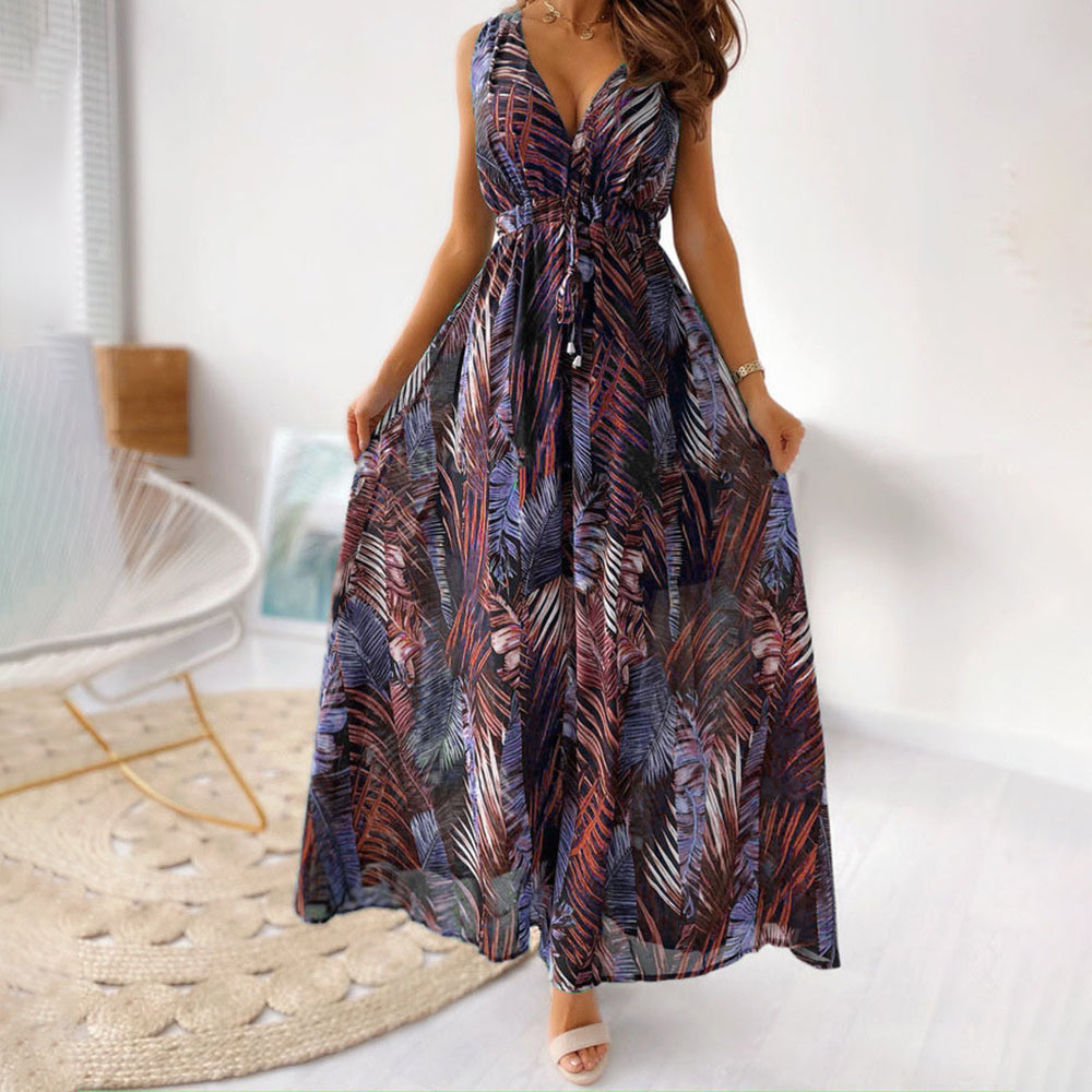 Lieve Women's Maxi Dress | Floral Print, Elegant Summer Style 5