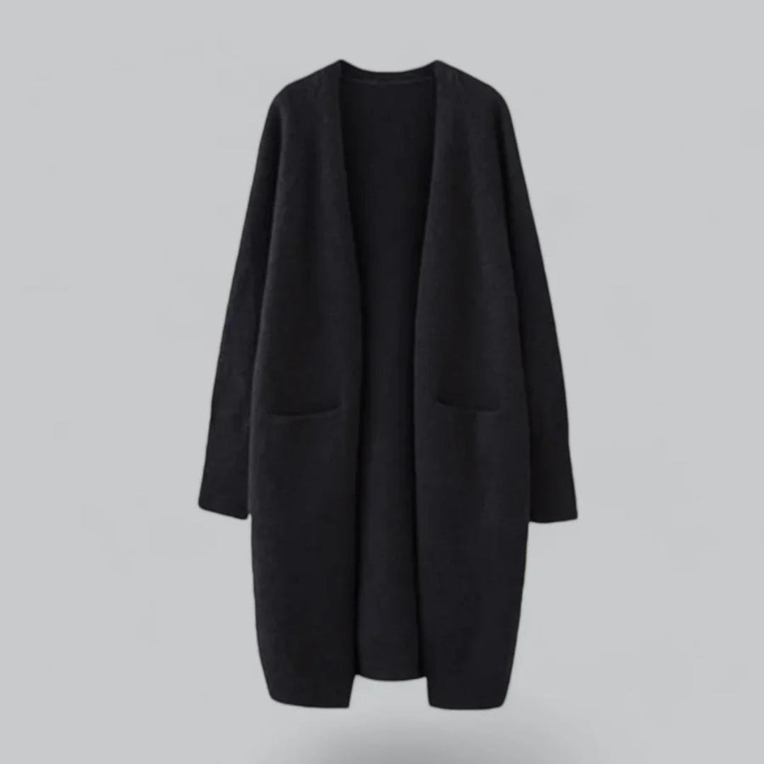 Lina Women's Cardigan | Cozy Open Front Design 0