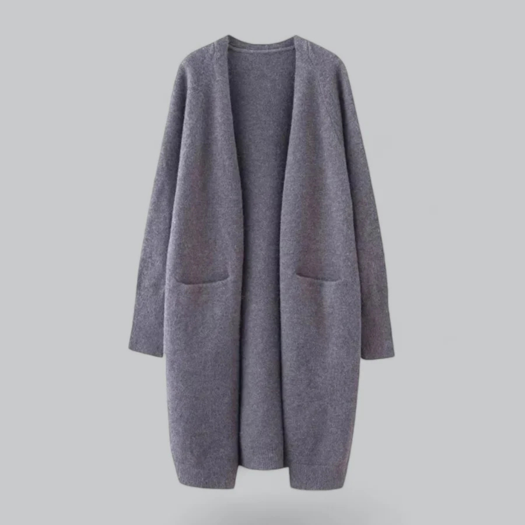 Lina Women's Cardigan | Cozy Open Front Design 1