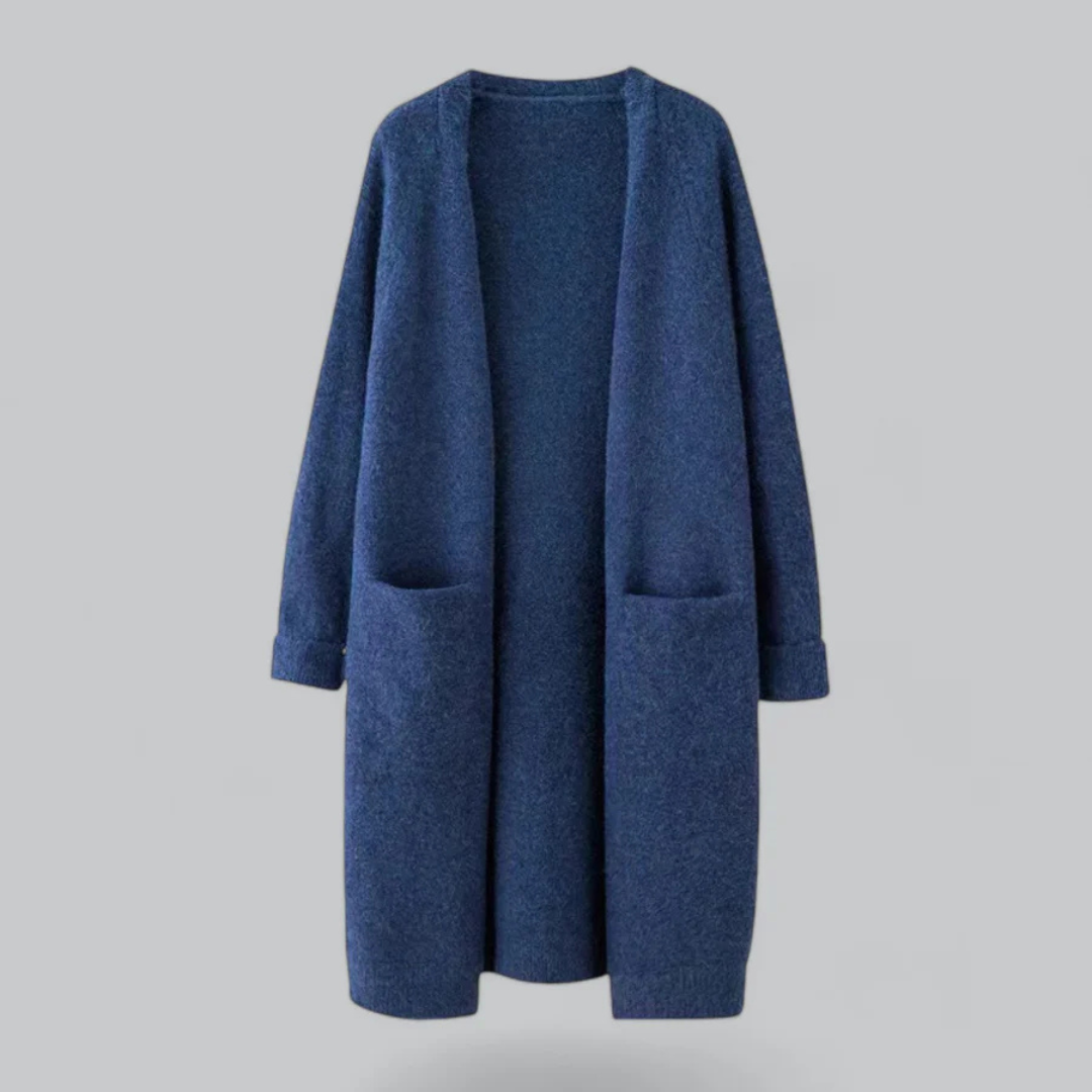 Lina Women's Cardigan | Cozy Open Front Design 2