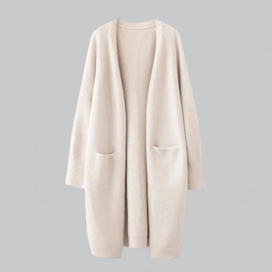 Lina Women's Cardigan | Cozy Open Front Design 3