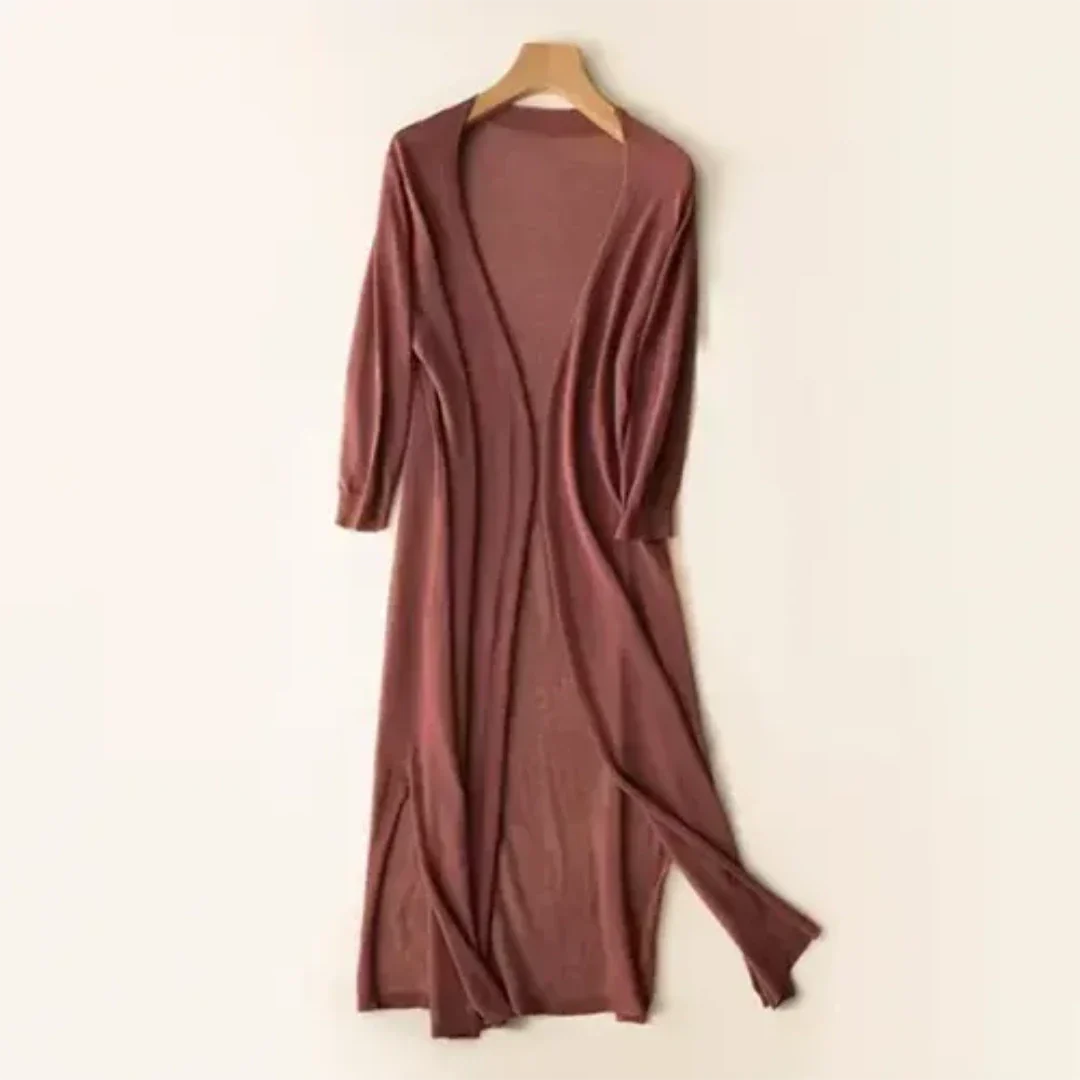 Lina Women's Long Cardigan | Airy Comfort, Stylish Design 0