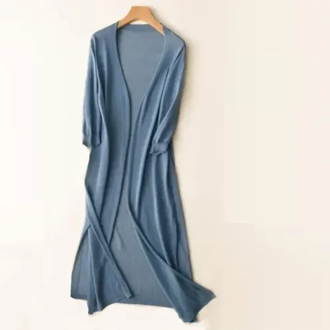 Lina Women's Long Cardigan | Airy Comfort, Stylish Design 6