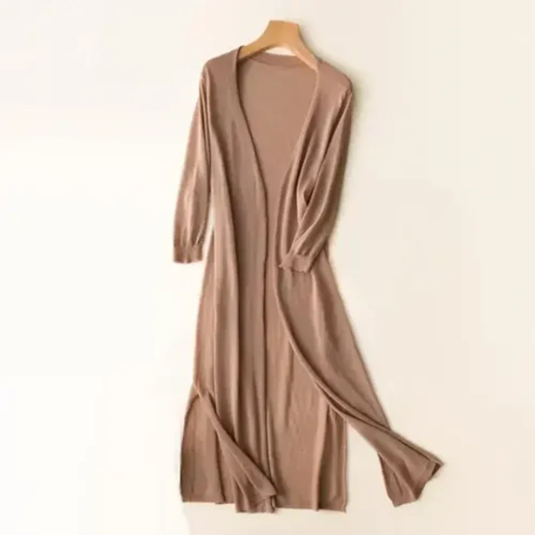 Lina Women's Long Cardigan | Airy Comfort, Stylish Design 7