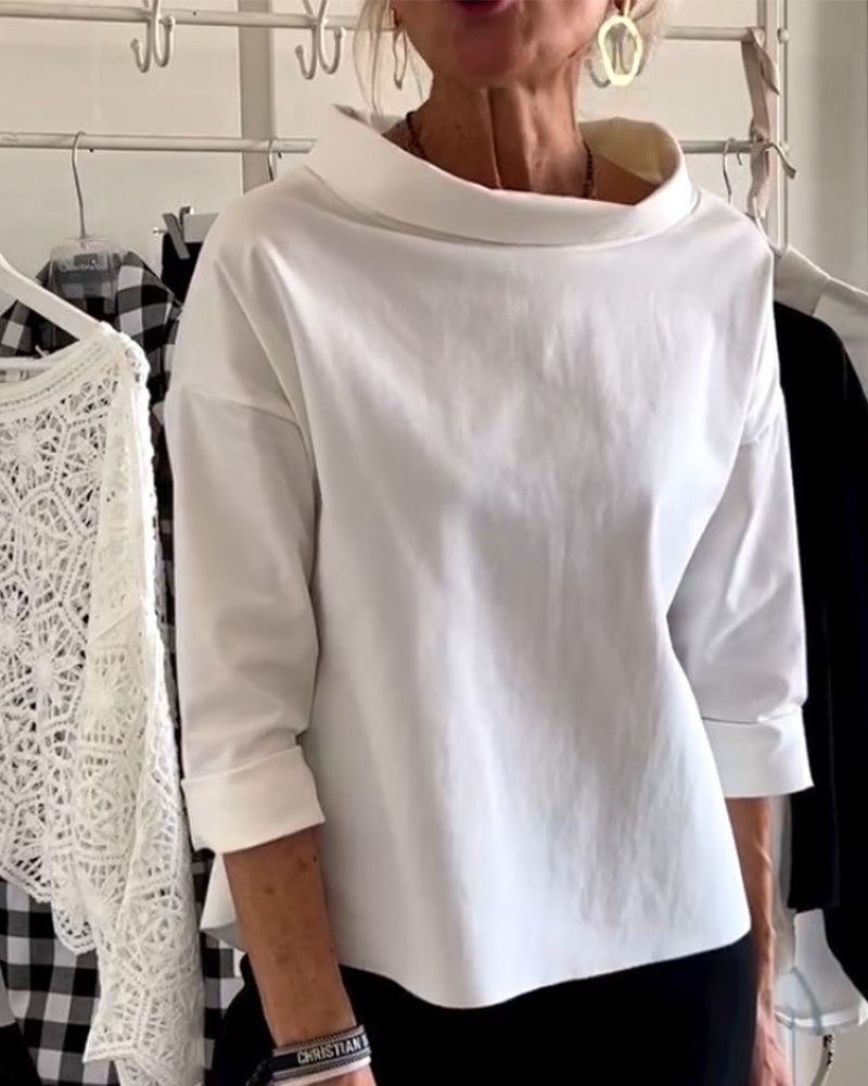 Lina Women's Long Sleeve Top | High-Quality Fabric, Versatile Style 0