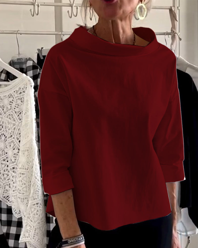 Lina Women's Long Sleeve Top | High-Quality Fabric, Versatile Style 10