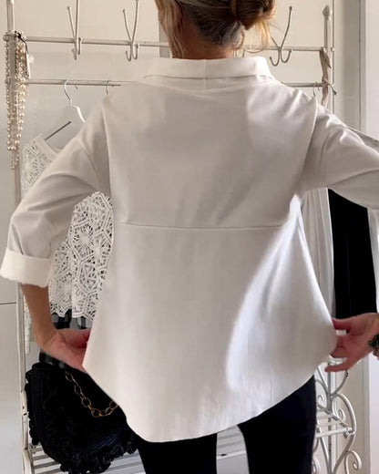 Lina Women's Long Sleeve Top | High-Quality Fabric, Versatile Style 3