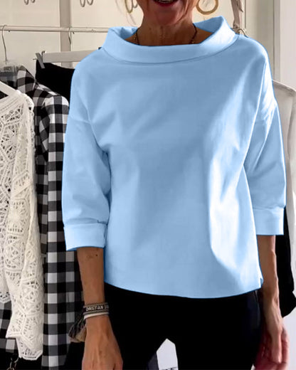 Lina Women's Long Sleeve Top | High-Quality Fabric, Versatile Style 4