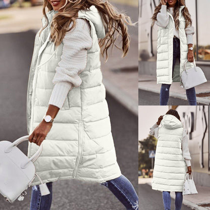 Lina Women's Long Vest | Stylish Winter Layering 2