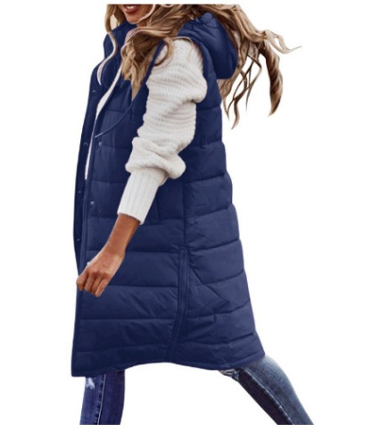 Lina Women's Long Vest | Stylish Winter Layering 3