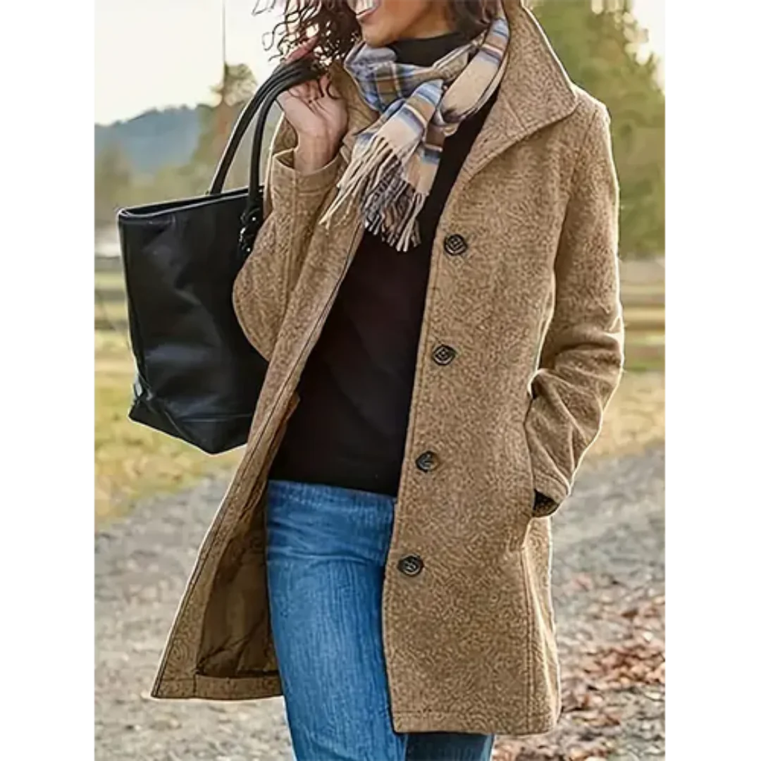 Lina Women's Trench Coat | Wind-Resistant, Stylish Winter Outerwear 1