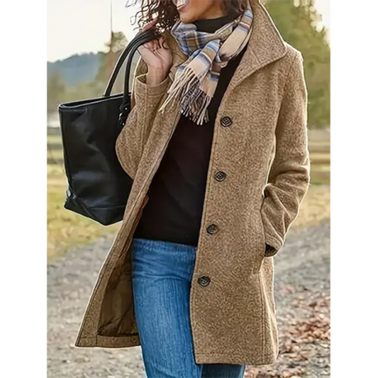 Lina Women's Trench Coat | Wind-Resistant, Stylish Winter Outerwear 1