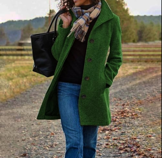 Lina Women's Trench Coat | Wind-Resistant, Stylish Winter Outerwear 2