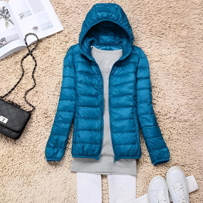 Liora Women's Down Jacket | Lightweight, Hooded, Sporty 1