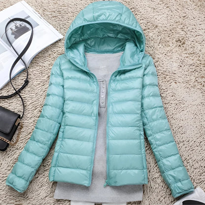 Liora Women's Down Jacket | Lightweight, Hooded, Sporty 2