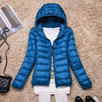 Liora Women's Down Jacket | Lightweight, Hooded, Sporty 3