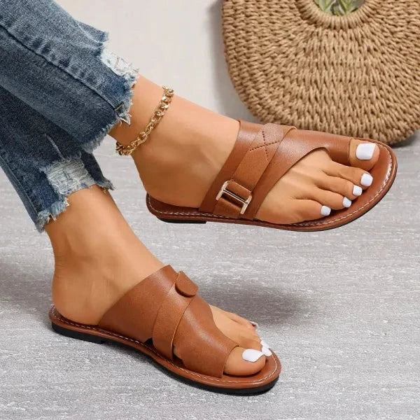 Liora Women's Sandals | Premium Leather, Arch Support and Comfort 1