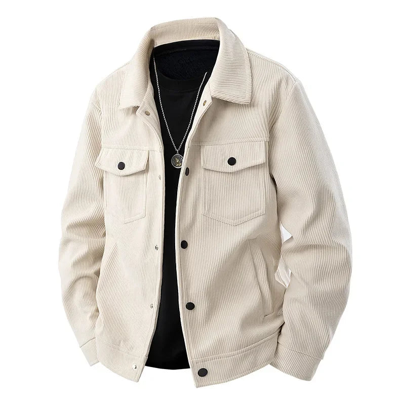 Luca Men's Corduroy Jacket | Timeless Casual Style, Relaxed Fit 1