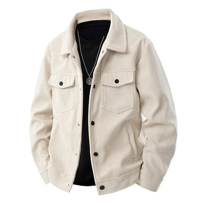 Luca Men's Corduroy Jacket | Timeless Casual Style, Relaxed Fit 1