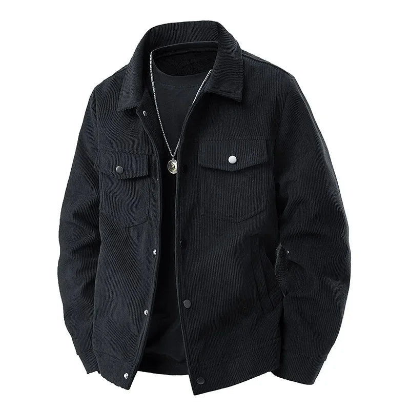 Luca Men's Corduroy Jacket | Timeless Casual Style, Relaxed Fit 2