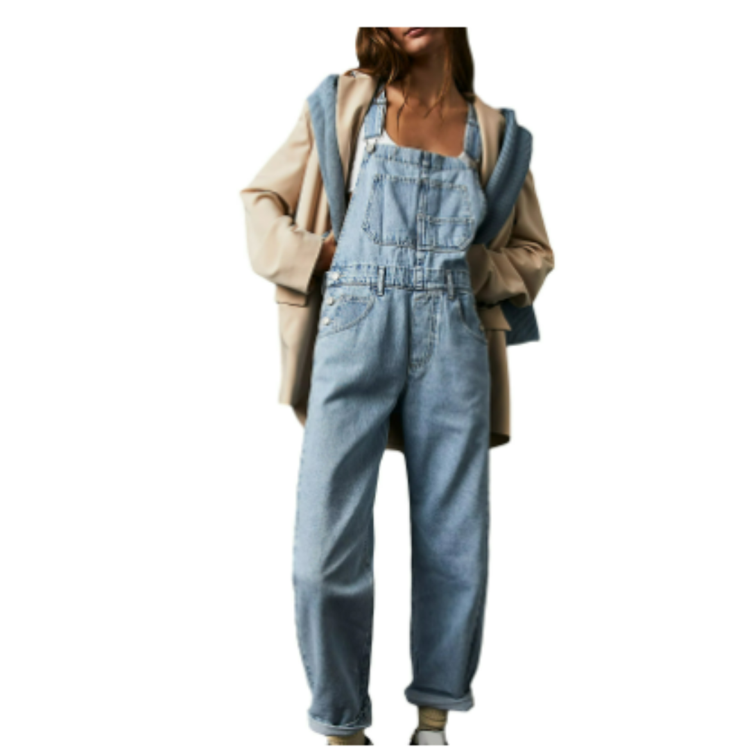 Luna Women's Black Jumpsuit | Loose Fit, Casual Style 2