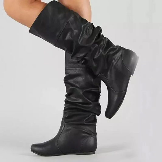 Luna Women's Knee High Black Boots | Stylish and Functional Winter Footwear 0