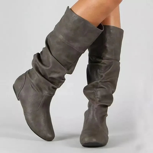 Luna Women's Knee High Black Boots | Stylish and Functional Winter Footwear 1