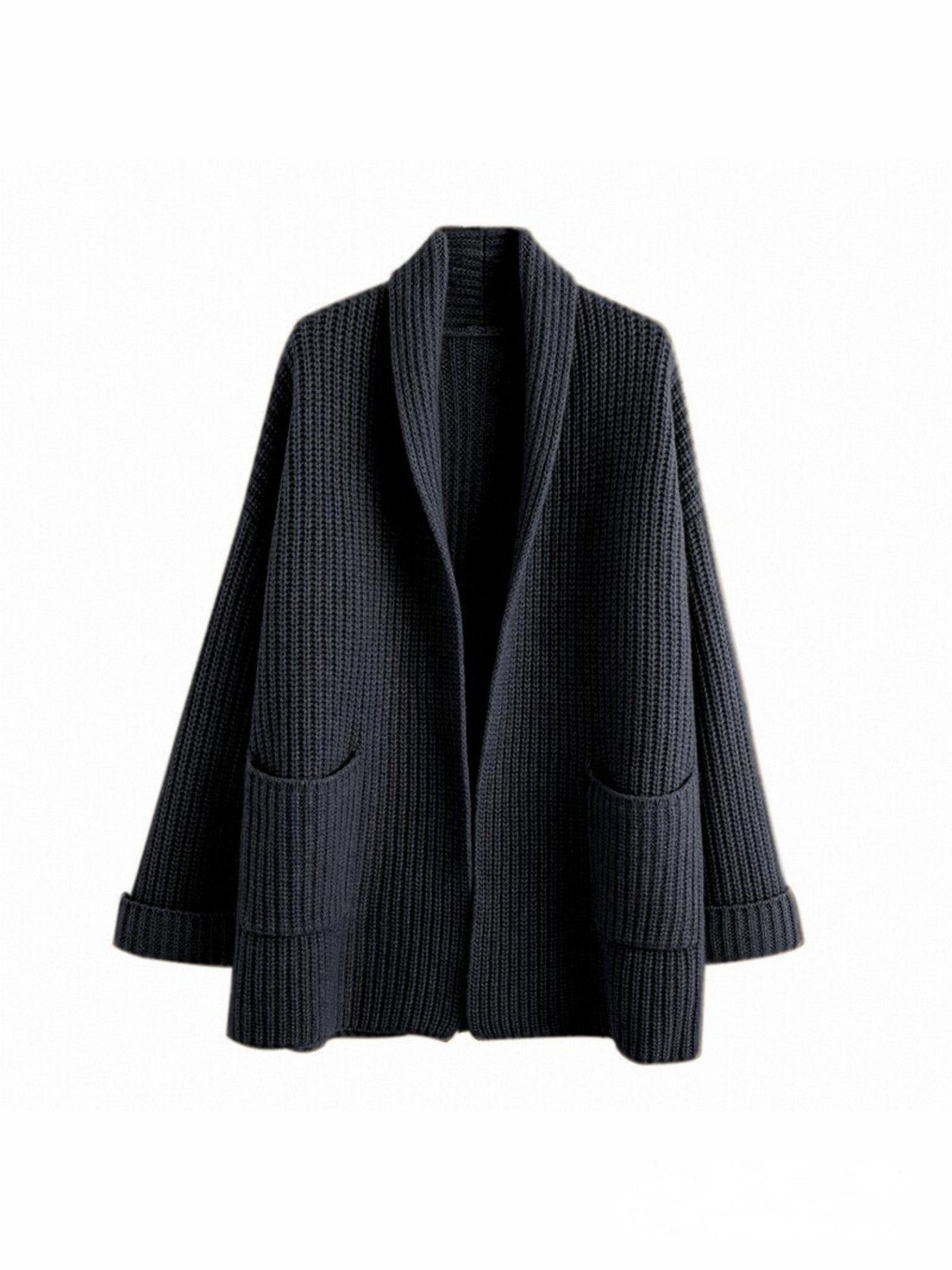 Luna Women's Long Cardigan | Cozy Oversized Fit with Pockets 2