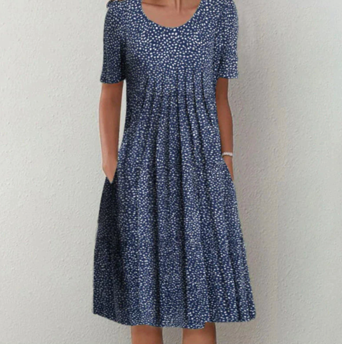 Luna Women's Midi Dress | Vibrant Prints, Casual Elegance 1