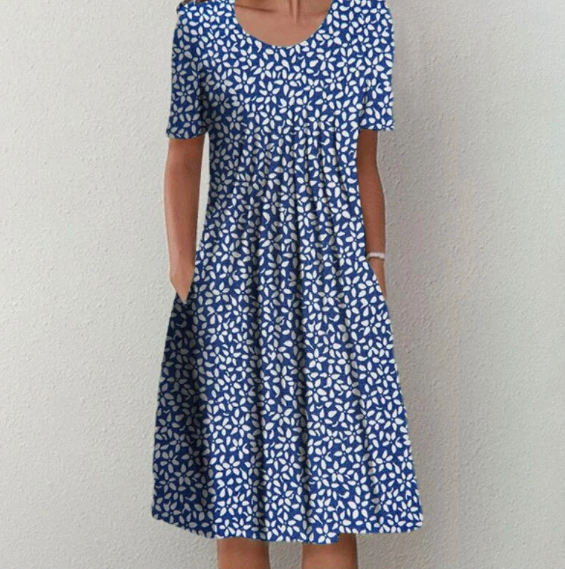 Luna Women's Midi Dress | Vibrant Prints, Casual Elegance 2